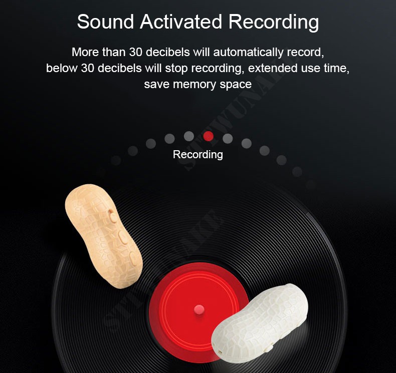 ध्वनि और आवाज रिकॉर्डर - ध्वनि सक्रिय रिकॉर्डिंग