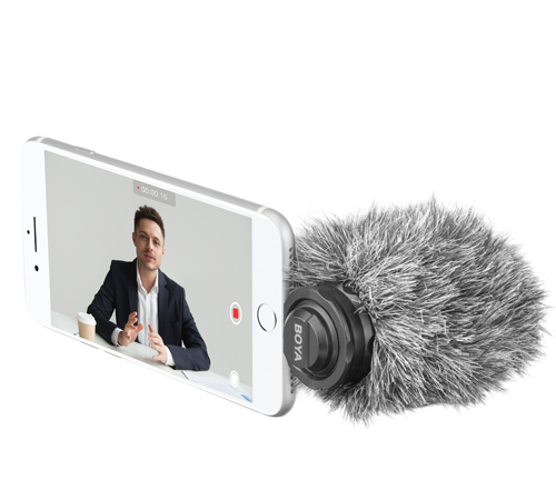 iPhone के लिए बाहरी माइक्रोफोन