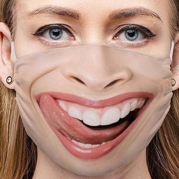 मुस्कान चेहरा सुरक्षात्मक मुखौटा