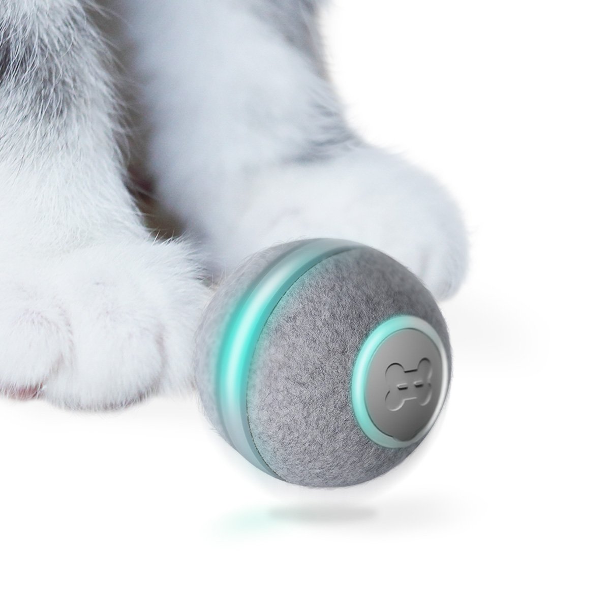 बिल्ली के लिए स्वचालित खिलौना - जयजयकार गेंद