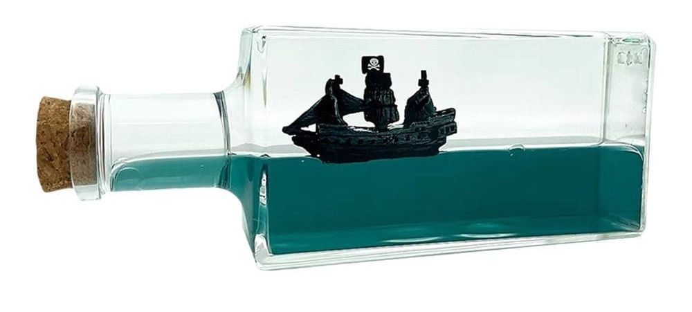 बोतल में काला मोती - समुद्री डाकू जहाज