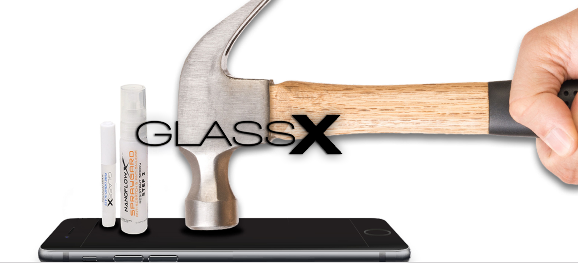 स्मार्टफ़ोन ग्लासएक्स के लिए अदृश्य सुरक्षा