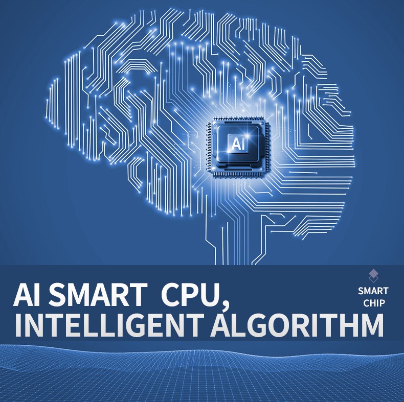 एआई स्मार्ट सीपीयू चिप - स्मार्ट एल्गोरिथम - स्मार्ट हेलमेट