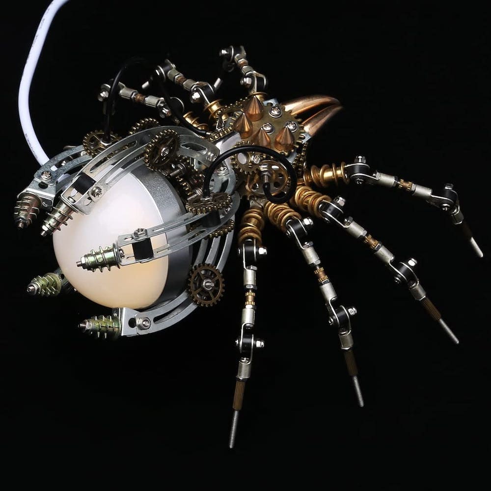 मकड़ी 3 डी धातु पहेली