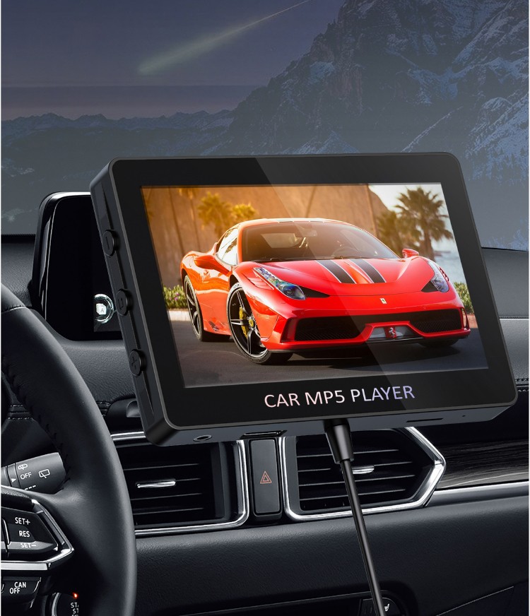 कार के लिए mp5 कार प्लेयर वीडियो डिस्प्ले मॉनिटर प्लेयर