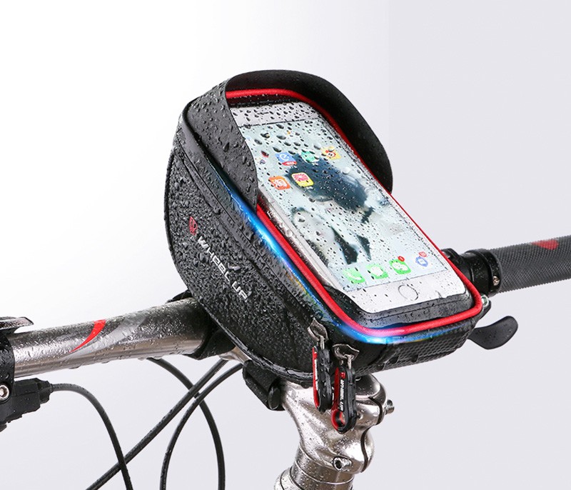 साइकिल के लिए जलरोधक मोबाइल फोन का मामला