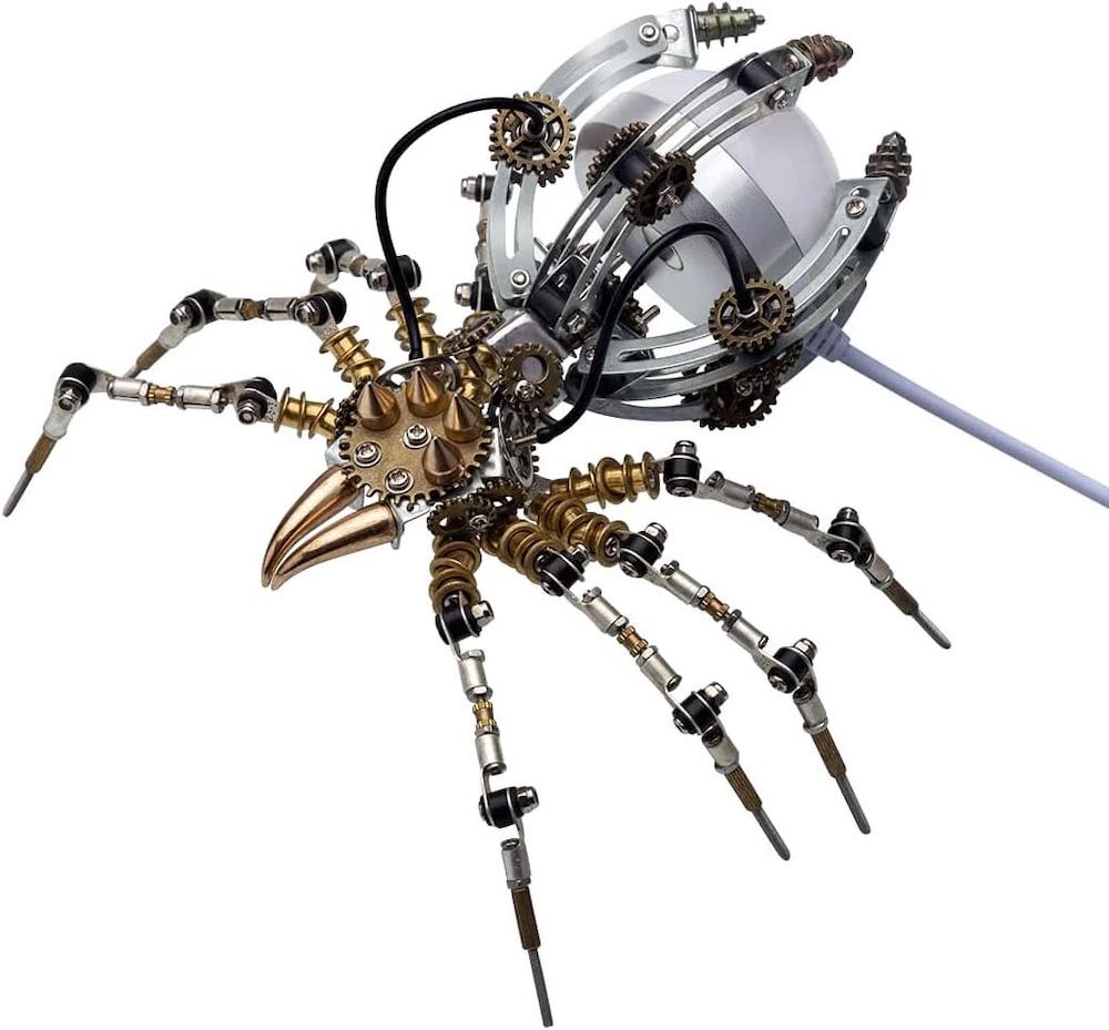 एक मकड़ी की 3डी प्रतिकृति