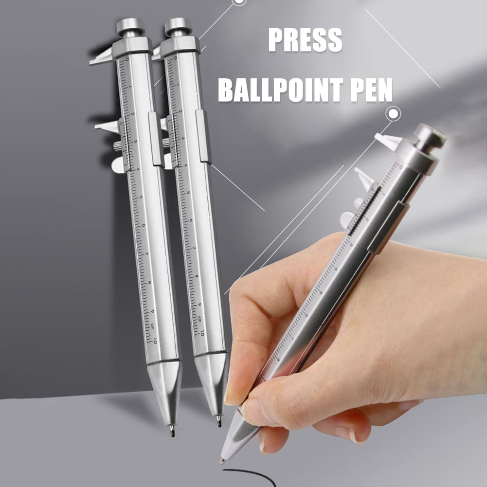 मल्टीफ़ंक्शनल पेन प्रेस बॉलपॉइंट पेन